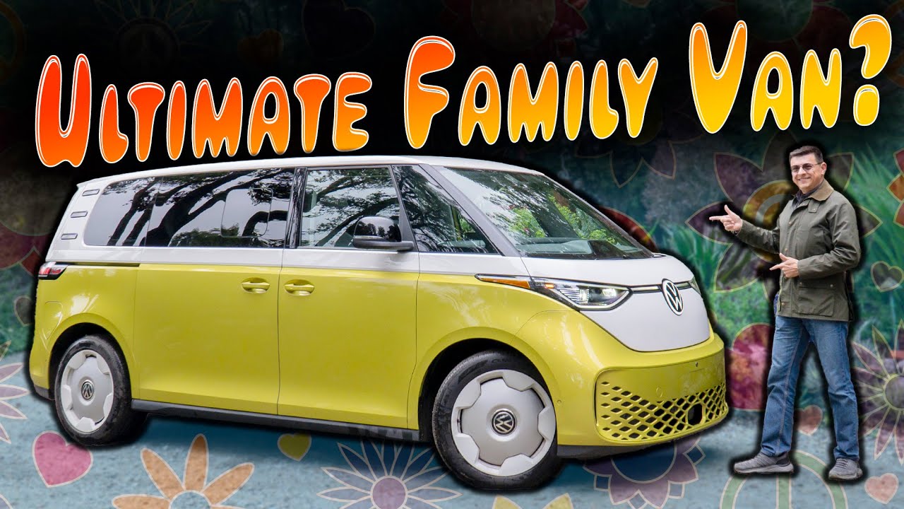2025 Volkswagen ID. Buzz Review - The Grooviest Family Hauler In America