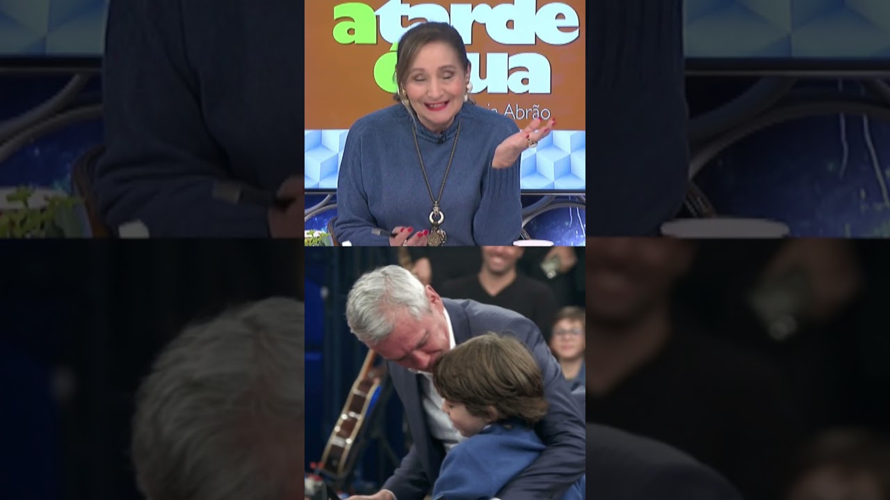 Sonia Abrão comenta emoção de Serginho ao ver filho no Altas Horas