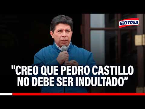 🔴🔵 Román Cendoya: "Creo que Pedro Castillo no debe ser indultado, es un mal ejemplo"