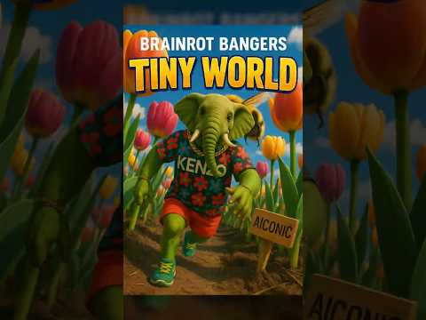Brainrot Bangers 🐜 TINY WORLD #lirililarila #orcaleroorcala #ballerinacappucina
