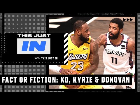 Will Kyrie Irving be a Laker? Donovan Mitchell a Knick? - Tim Bontemps plays Max Facts | TJI video clip