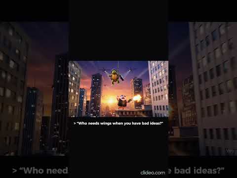 “Rooftop Showdown” #shorts #viralshorts #funny #entertainment