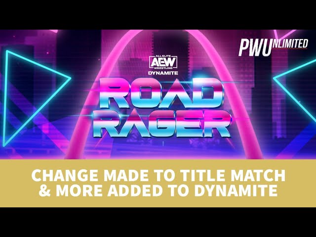 Change Made To Title Match & More Added To Dynamite