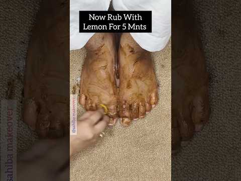 Feet Cleaning Hometips/Most Easy Pedicure At Home ll #pedicure #ytshorts #skincaretips #viralvideo