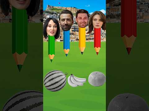 Meyveleri Kim Doğru Boyar?🤔🧐Alya vs Cihan vs Demir vs Mine #shorts #uzakşehir
