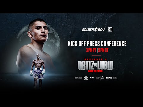 Vergil Ortiz Jr. vs. Erickson “The Hammer” Lubin | Texas Hold ’Em Showdown Kick off Presser