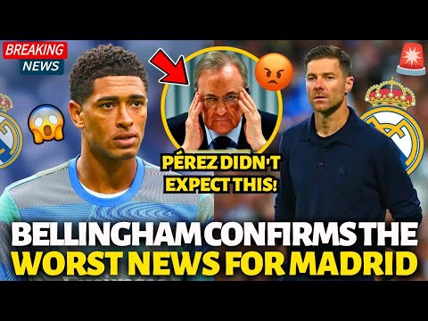 🚨BOMB! BELLINGHAM CONFIRMS THE WORST NEWS FOR REAL MADRID! NOBODY EXPECTED IT! REAL MADRID NEWS