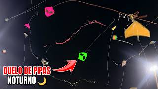 Combate Noturno de Pipas: Menina Pipeira Cortando os Moleques e Pegando Pipa Avoada - Óh o Brindee!!