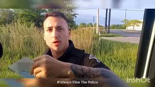 Unlawful Traffic Stop Over Offensive Gesture - Cop Lied About Ticket 