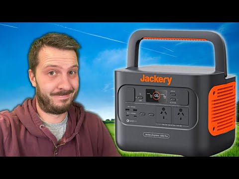SURVIVE Off-Grid With No POWER!! (Jackery Solar Generator 1000 Pro)