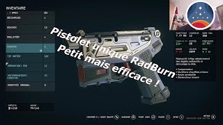 Starfield - Arme unique RadBurn sur Tau Ceti