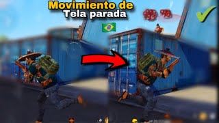 MOVIMIENTO TELA PARADA en celular tutorial INSANO PARADO 🇧🇷