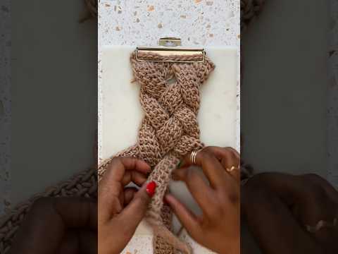 Wait, that’s CROCHET?! 🤯 #tunisiancrochet #fyp #braids