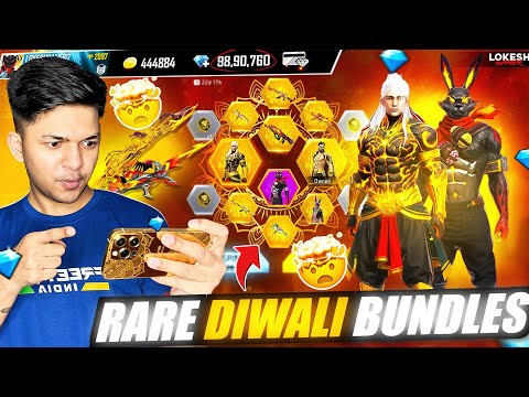 Buying Rare Diwali Bundles In Subscriber Account Worth 20,000 Diamonds 💎 Free Fire