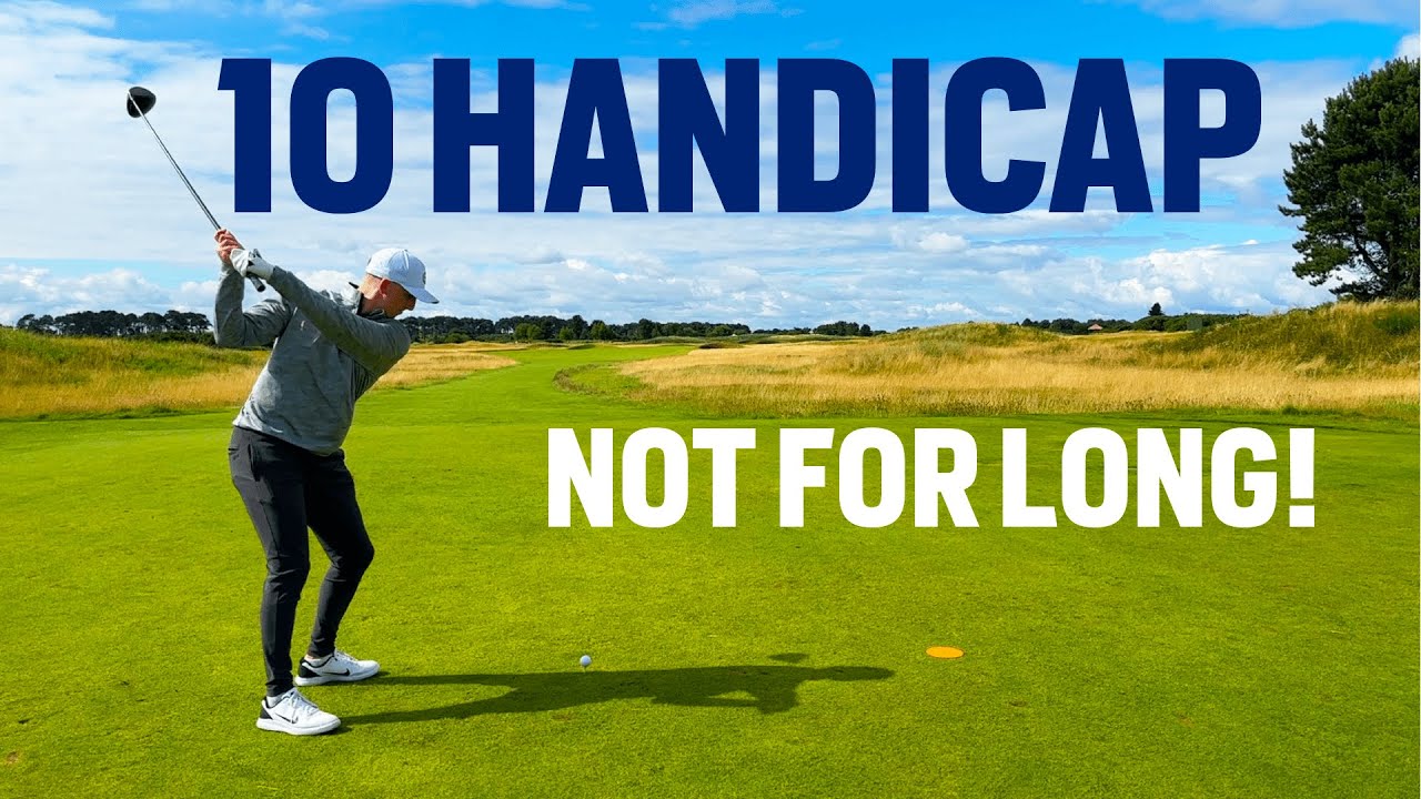 10 Handicapper Learns Scratch Golf in ONE Round with me