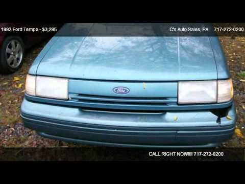 1993 Ford tempo gl repair manual #10