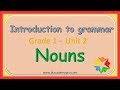 Identifying Nouns in Sentences