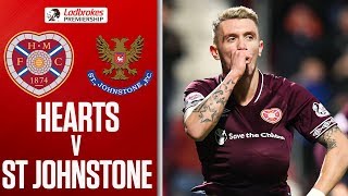 Hearts 2-0 St Johnstone | Godinho and Morrison Help Hearts to Win | Ladbrokes Premiership