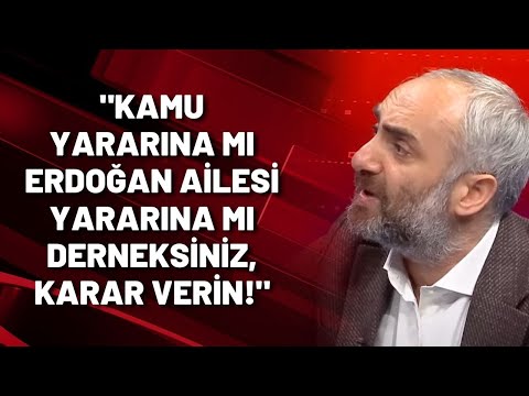 İsmail Saymaz: Siz kamu yararına mı Erdoğan ailesi yararına mı derneksiniz, karar verin!