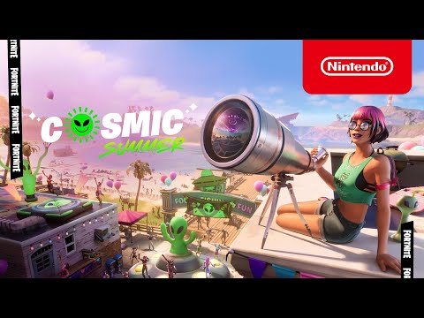 Cosmic Summer Comes To The Fortnite Island - Nintendo Switch