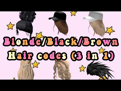 Beautiful Black Hair Roblox Id Code 06 2021