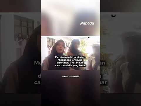 Curhatan Para Siswi SMA 1 Cimarga, Dipulangkan Jika Kesiangan Masuk Sekolah #shorts
