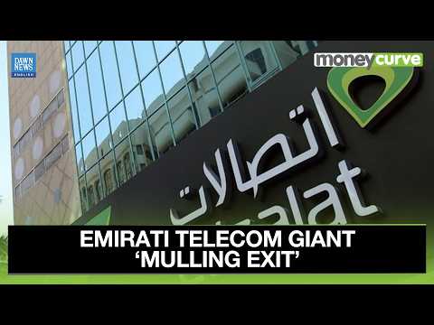 YouTube video thumbnail: Emirati Telecom Giant 'Mulling Exit' From Pakistan’s Telecom Sector