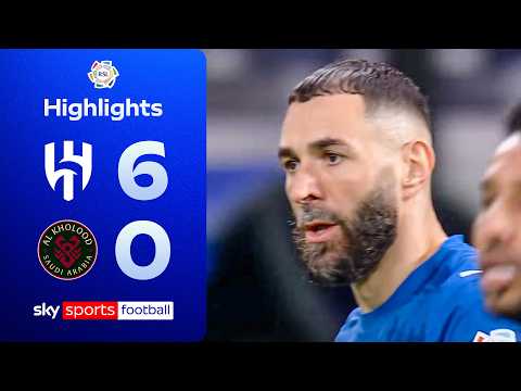 Benzema nets HAT-TRICK! 🔥 | Al-Hilal 6-0 Al-Kholood | SFL Highlights