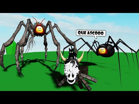 NOS CONVERTIMOS EN ARAÑAS CARNÍVORAS - OBBY (ROBLOX)