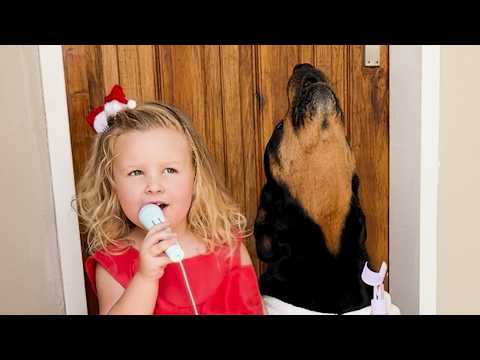 Rottweiler Sings With Little Girl - Then Everything Changes ❤️