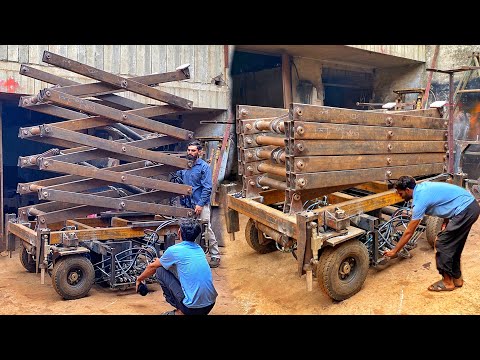 How 10M hydraulic mobiles Scissor Lift Platform are Made |