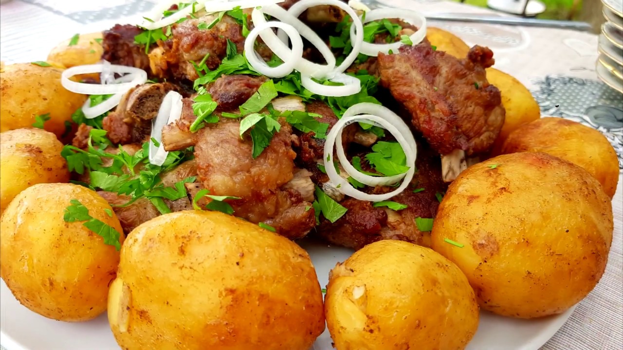 КАЗАН-КЕБАБ. КАРТОШКА С МЯСОМ В КАЗАНЕ Такое Должен Приготовить КАЖДЫЙ