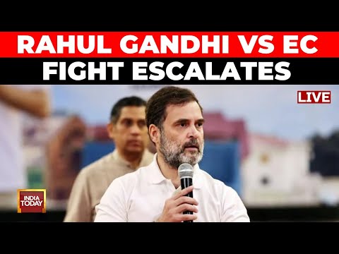 Rahul Gandhi Vs Election Commission LIVE | Rahul Reacts To EC's Recent Decision To Share Voter Rolls