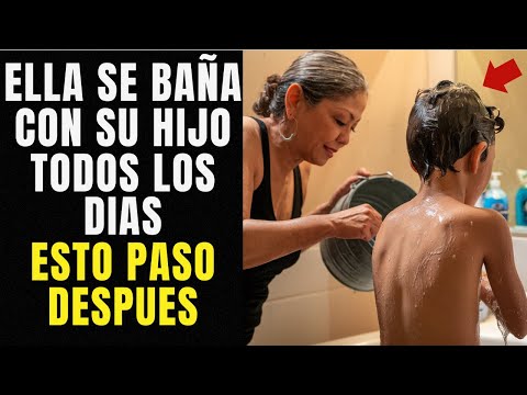 Esta Mujer Adoptó a un Pequeño Niño y Se Bañaba Junto a él, lo que Hacían en las Noches es Horrible.