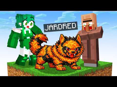 Me Hice pasar por BEBÉ LOBO en UN CHUNK en Minecraft!