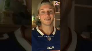 Sprinter og nå NFL-entusiast Even Meinseth er med i nyeste episoden av Catch for å overreagere på We