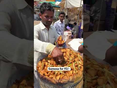 Cheapest Street Food Of India Samosa For ₹2/- #ashortaday #shorts #streetfood