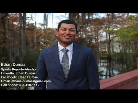 Ethan Dumas Sports Anchor/MMJ Reel