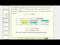 Exponential Growth and Population Dynamics