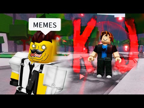 ROBLOX Strongest Battlegrounds Funny Moments Part 9 (MEMES) 💪