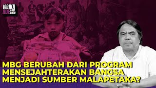 MBG BERUBAH DARI PROGRAM MENSEJAHTERAKAN BANGSA MENJADI SUMBER MALAPETAKA I Logika Ade Armando