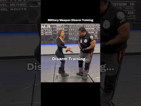 Military Weapon Disarm Training