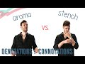 Exploring Denotations and Connotations in English