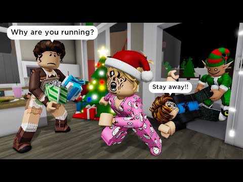 A CHRISTMAS VISIT TO AUNTIE'S 🤶🏻🎄 Roblox Brookhaven 🏡 RP - Funny Moments