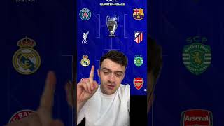 CHAMPIONS LEAGUE PREDICTIONS #football