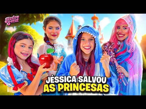 JÉSSICA PRECISA AJUDAR AS PRINCESAS PARA SALVAR SUA MÃE DA BRUXA MALVADA