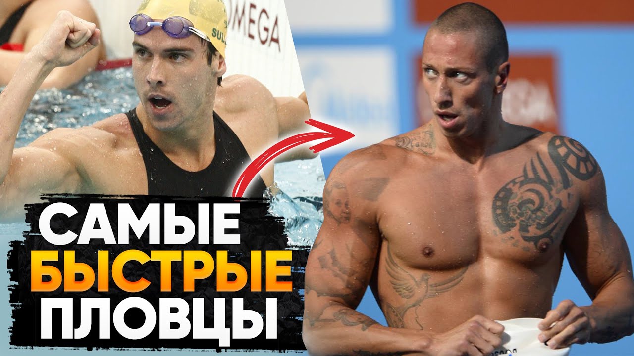 3 самых быстрых пловца в мире