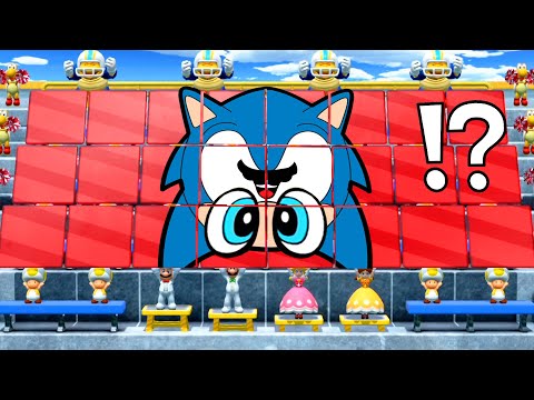 Mario Party Switch - All Rhythm 2Vs2 & 8Vs8 Minigames (Master Difficulty)