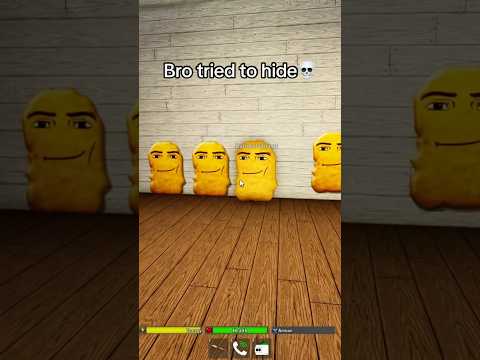 NUGGET GETS CAUGHT😂🔥🔍 #roblox #robloxmemes #shorts #funny #meme #viral #omega #omegas #coems