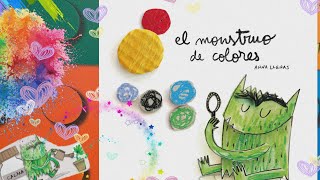 Cuentos infantiles en español; EL MONSTRUO DE COLORES libro infantil en español
